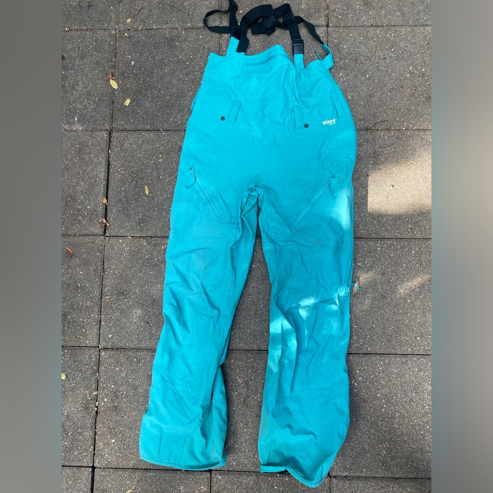 Flylow Siren Bib Ski Pant. Medium. Blue Colour
